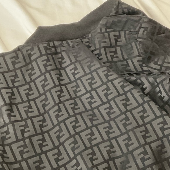 Fendi Black Jacket women size 44 - Picture 6 of 7